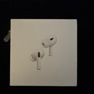 Apple AirPods Pro with Charging Case - White 2nd generation New in box.